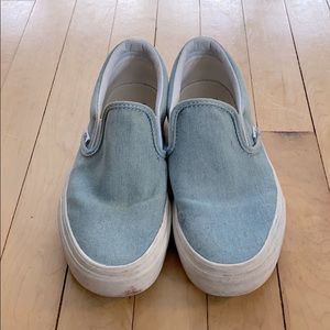 Madewell x Vans® Classic Slip-On Sneakers